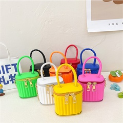 Summer New Candy Color Handbag Girls' Colorful Messenger Bag Korean Style Mini Bag