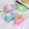 2022 New Cartoon Card Coin Purse Jelly Color Transparent Storage Bag Wallet Wholesalepicture11
