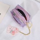 2022 New Cartoon Card Coin Purse Jelly Color Transparent Storage Bag Wallet Wholesalepicture7