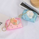 2022 New Cartoon Card Coin Purse Jelly Color Transparent Storage Bag Wallet Wholesalepicture6