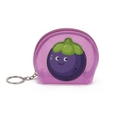 New Vegetable and Fruit Cute Coin Purse Laser Transparent Storage Bag Student Mini Walletpicture10