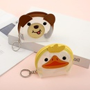 Mode Niedlichen Kleinen Pinguin Tier Geldbrse Laser Transparente Lagerung Tasche Mini Brieftaschepicture10