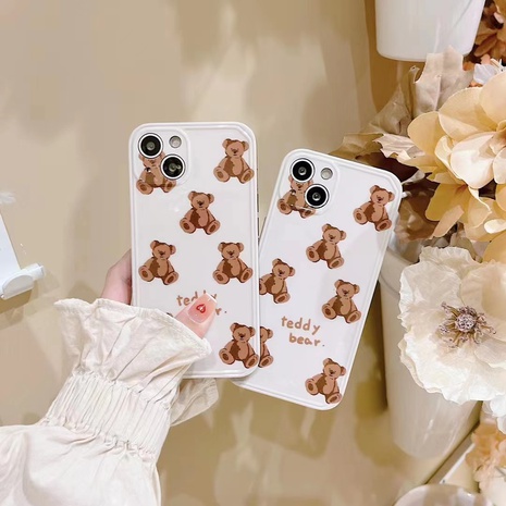 cute Cartoon Bear letter pattern Iphone13 Phone Case's discount tags
