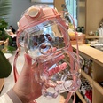 Nette Br Wasser Weibliche Sommer Tragbare Groe Kapazitt Wasser Flasche Grtel Stroh Hohe Bestndig Kunststoff Tassepicture15