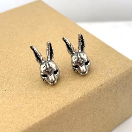 Fashion Cute Geometric Rabbit Stud Alloy Earrings Ornament's discount tags
