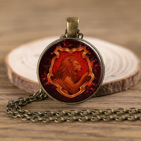 Fashion Cartoon Lion Snake Eagle Skunk Animal Ornament Pendant Long Necklace's discount tags