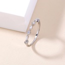 simple Style New MicroInlaid Zircon copper Ringpicture8