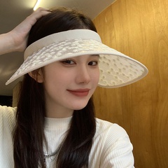 Women'S Fashion Sweet Flower Cloth Hat Sun Hat