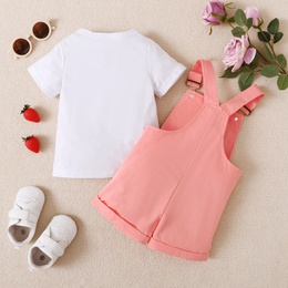 Cute Solid Color TShirt Sets Shorts Sets Baby Clothespicture4