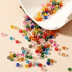 4mm Handmade DIY Bulk Mixed Color Small Rice-Shaped Beads 200 PCs