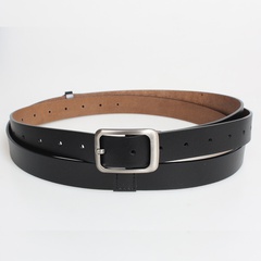 Fashion Thin Decoration Cowhide Multi-Layer Belt Leather Waist Belt