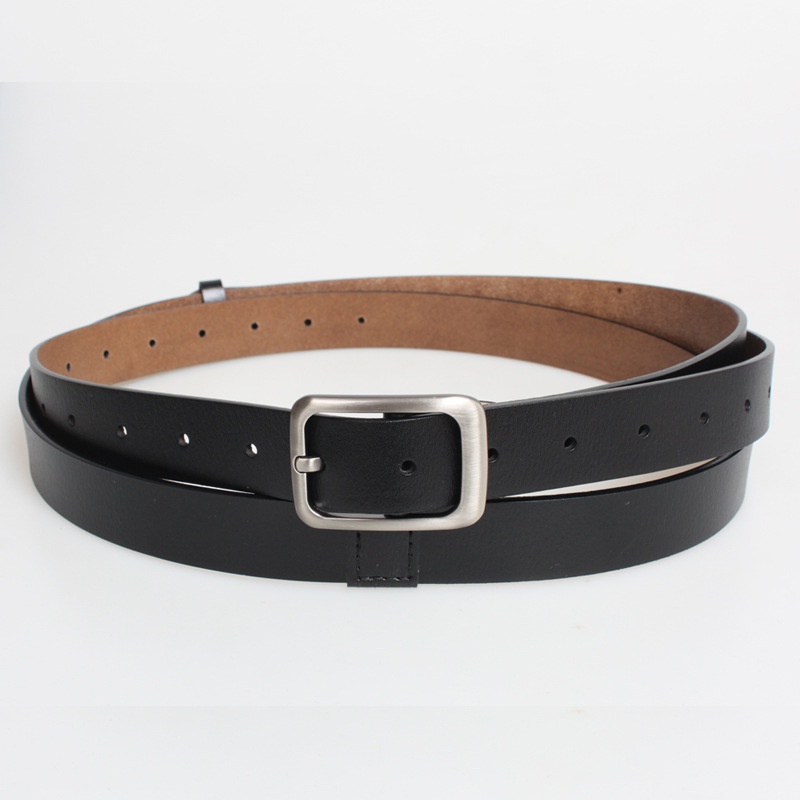 Fashion Thin Decoration Cowhide MultiLayer Belt Leather Waist Belt