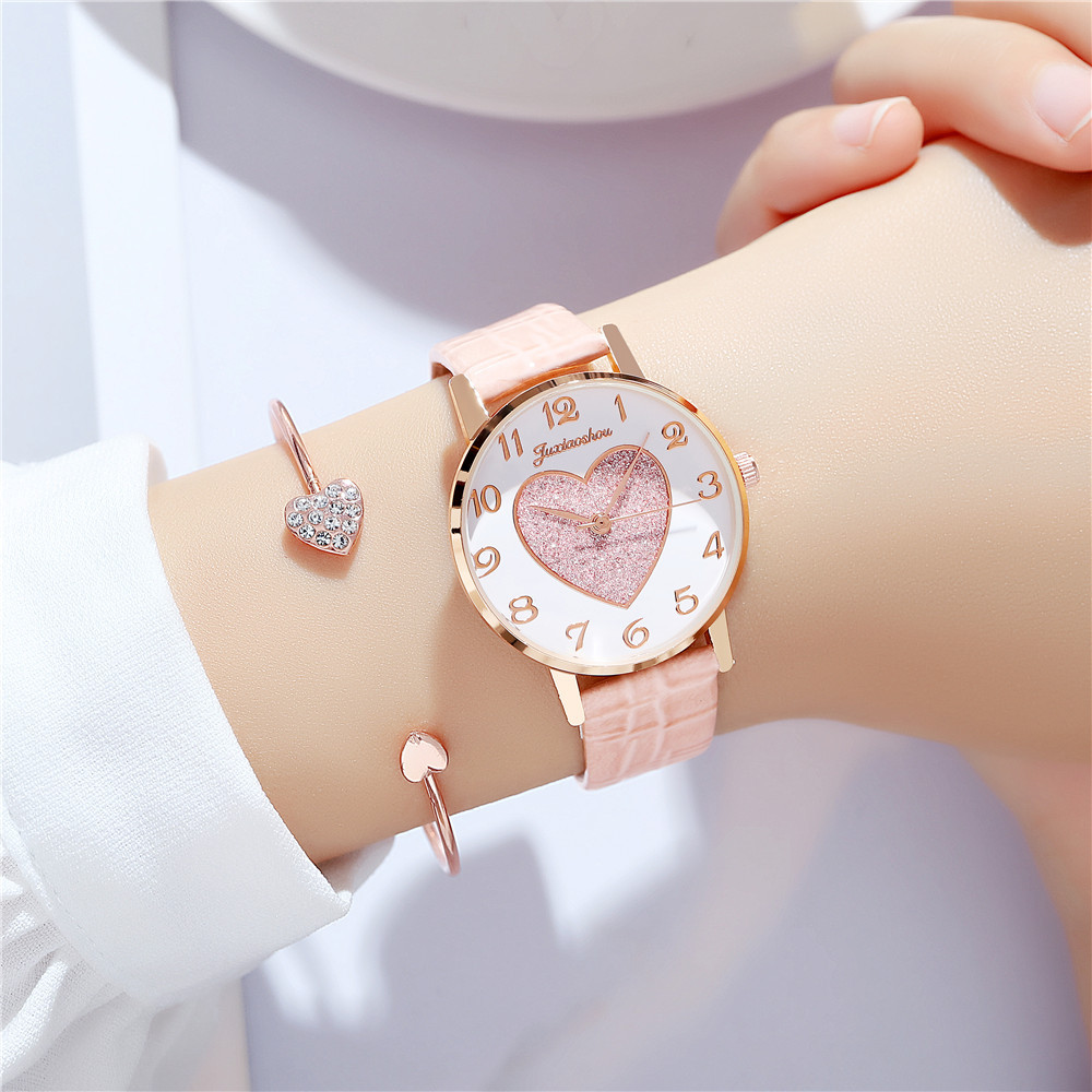 Venta al por mayos reloj elegante de moda para mujer, reloj romántico de  moda con correa de cuero de cuarzo para mujer, reloj al por mayor -  Nihaojewelry