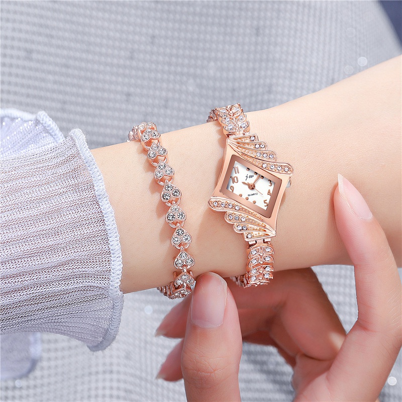 Mode Strass Damen Armband Uhr Diamant Oberflche mit Diamant eingelegt dnnen Stahlband Uhr Schulmdchen Uhr watch