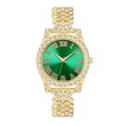 Mode Strass rmische Skala Damen Stahlband Uhr Trend Gypsophila Diamant Quarz legierung Armband Uhr Frauenpicture16