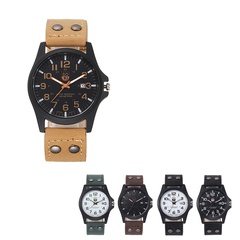 Simple Casual Large Dial Digital Scale Calendar Men's quartz Watch