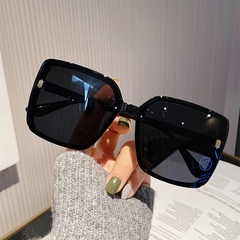 2022 neue Mode Einfache Großen Quadratischen Rahmen frauen Sonnenbrille Shades