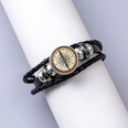 Mode Kunstleder Glas Kompass Armband Tglich Hand gewebt Nicht eingelegt Edelstahl Armbnderpicture12