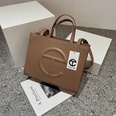 WomenS CrossBorder Trend Solid Color Candy Color Square Zipper Square Bag Artificial Leather Shoulder Bagspicture15