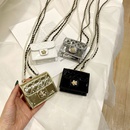 Other Prints Fashion PU Leather Embroidery Zipper hasp Black Silver White Shoulder Bagspicture12