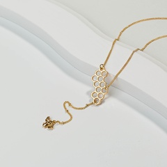 Fashion Animal Bee Alloy Plating No Inlaid Necklace 1 Piece