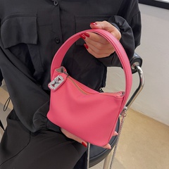 Frau Vintage-Stil Mode Einfarbig Quadrat Reiß verschluss Handtasche Umhängetasche Kunstleder Handtaschen