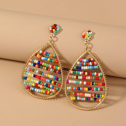 Fashion Geometric Alloy Plating Alloy Earrings 1 Piecepicture9