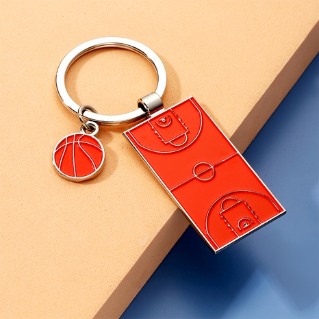Sport Basketball Legierung Überzug Taschenanhänger Schlüsselbund's discount tags