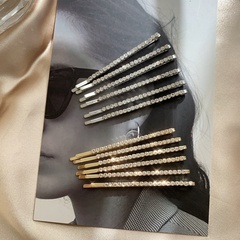 Women'S Simple Style Geometric Rhinestone Hair Accessories Diamond Artificial Rhinestones Hair Clip