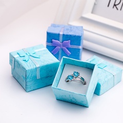 Exquisite Paper Jewelry Box Rings Ear Studs Universal