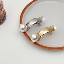 Frau VintageStil Einfacher Stil Geometrisch Metall Kopfbedeckung Handarbeit Knstliche Perlen Haarklammerpicture9
