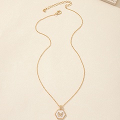 Simple Style Butterfly Alloy Plating Necklace