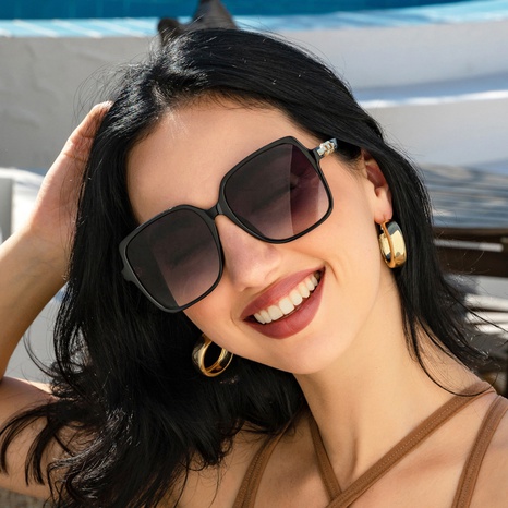 Unisex Mode Farbverlauf Pc Quadrat Sonnenbrille's discount tags