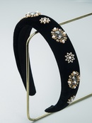 WomenS Vintage Style Geometric Synthetic Fibre Inlay Rhinestone Hair Bandpicture10