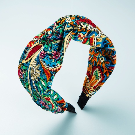 Frau Mode Geometrisch Tuch Drucken Haarband's discount tags