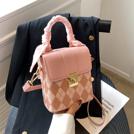 Women'S Fashion Classic Style Solid Color Soft Surface Square Buckle Shoulder Bag Handbag Square Bag Pu Leather Shoulder Bags's discount tags
