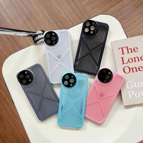 Einfacher Stil Einfarbig Kieselgel  iPhone Telefon Fällen's discount tags