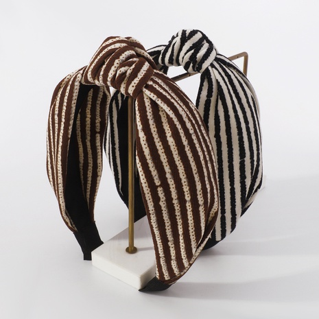Fashion Stripe Cloth Knot Hair Band 1 Piece's discount tags