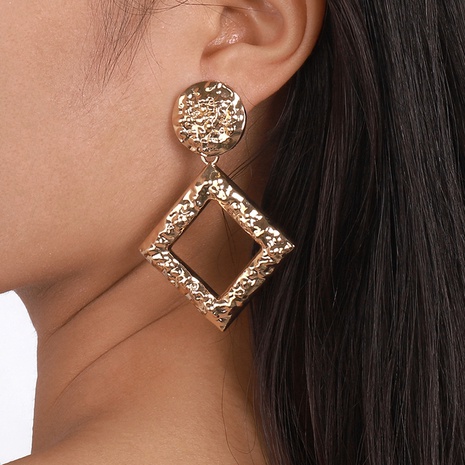 Simple Style Geometric Alloy No Inlaid Earrings's discount tags