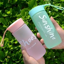 OutdoorSport tragbare Plastik becher kreative Geschenk Wasser becher Kinder Schler handliche Tasse Werbe becher benutzer definierte logpicture1