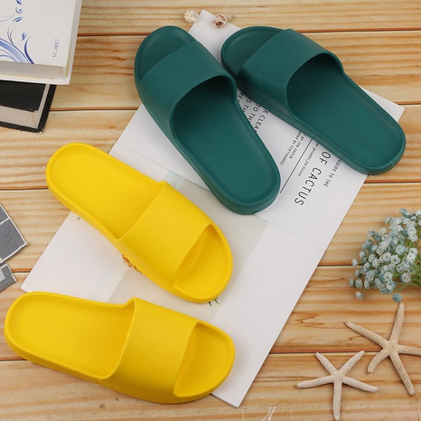 Casual Color Sólido Zapatillas De Diapositivas Departamento Zapatillas de casa's discount tags