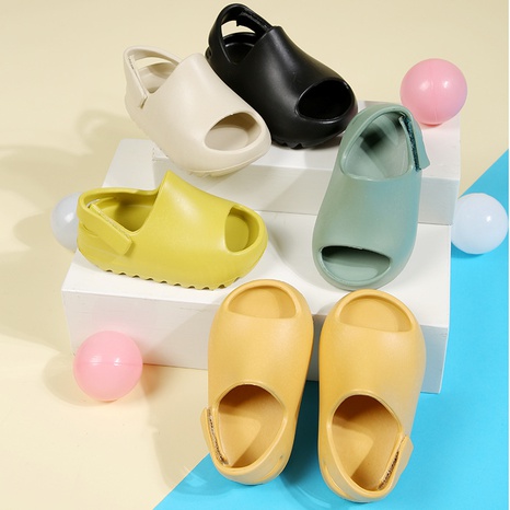 Casual Solid Color Slides Slippers House Slippers's discount tags