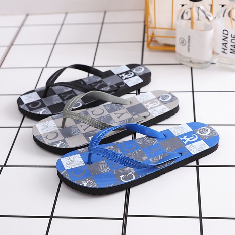 Casual Printing Flip Flops Flat House Slippers's discount tags