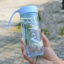 OutdoorSport tragbare Plastik becher kreative Geschenk Wasser becher Kinder Schler handliche Tasse Werbe becher benutzer definierte logpicture2