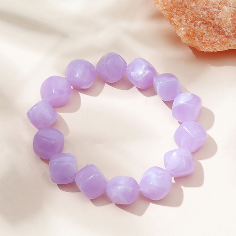Simple Style Geometric Beaded Natural Stone Bracelets's discount tags