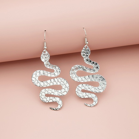 Fashion Snake Alloy Plating No Inlaid Drop Earrings's discount tags