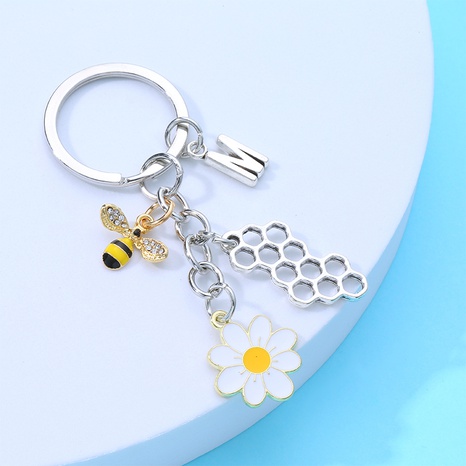 Squirrel Pendant Simple All-Matching Student Bag Bag Charm Bee Hive Flower Keychain's discount tags