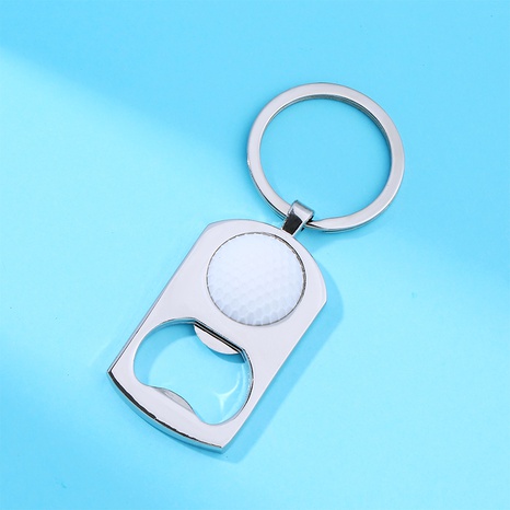 Creative Bottle Opener Basketball Football Key Ring Pendant Men's Simplicity Pendant Key Ring's discount tags