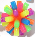 Neue kleine bunte Kugel Ozeankugel Kinder Lernspielzeug leuchtende elastische Kugelpicture19