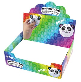 3D Panda Dekompressionsball Fingerpresse Puzzle Silikonspielzeug Grip Ballpicture29